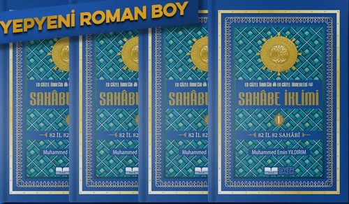 Sahabe İklimi 82 İl 82 Sahabi (4 Cilt Takım) (Roman Boy)