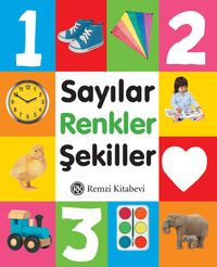 Sayılar, Renkler, Şekiller (Küçük Boy)