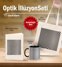 Optik İllüzyon Seti - Geçit Kare