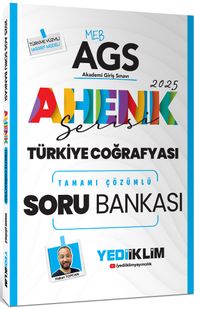 2025 MEB AGS Ahenk Serisi Türkiye Coğrafyası Tamamı Çözümlü Soru Bankası