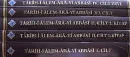 Tarih-i Alem Ara yi Abbasi – 4 Cilt, 5 Kitap / 13-Z-57