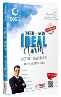 2025 MEB-AGS İdeal Tarih Soru Bankası Çözümlü 
