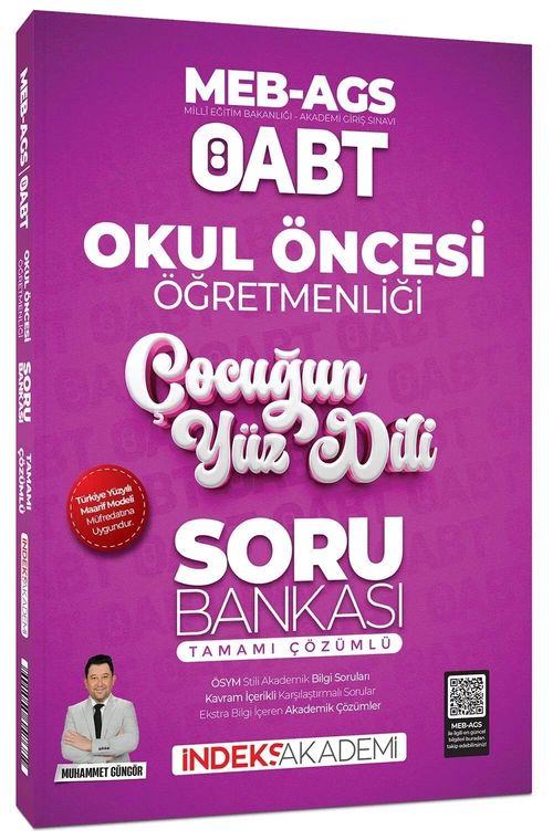 2025 ÖABT MEB-AGS Okul Öncesi Öğretmenliği Çocuğun Yüz Dili Soru Bankası Çözümlü