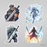 Anime Karakterler Sticker Seti</span>