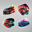 Neon Araçlar Sticker Seti</span>