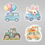 Kawaii Hayvanlar Sticker Seti</span>