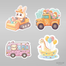 Kawaii Hayvanlar Sticker Seti</span>