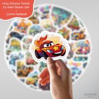 Araç Dünyası Sticker Seti