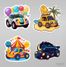 Araç Dünyası Sticker Seti</span>