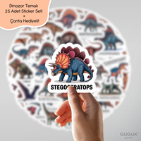 Dinozor Sticker Seti