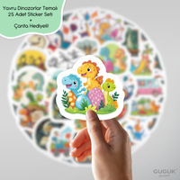 Yavru Dinozorlar Sticker Seti