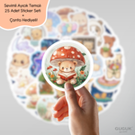 Sevimli Ayıcık Sticker Seti