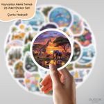 Hayvanlar Alemi Sticker Seti
