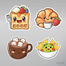 Kawaii Yemekler Sticker Seti </span>