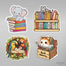 Kitap ve Hayvanlar Sticker Seti</span>