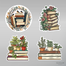 Kitap ve Bitkiler Sticker Seti</span>