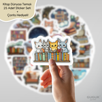 Kitap Dünyası Sticker Seti