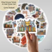 Kitap Dünyası Sticker Seti
