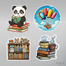 Kitap Dünyası Sticker Seti</span>