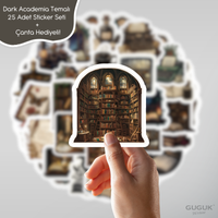 Dark Academia Sticker Seti
