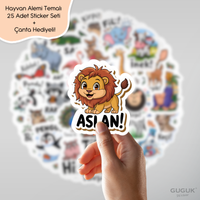 Hayvan Alemi Sticker Seti