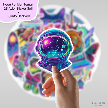 Neon Sticker Seti