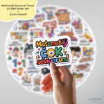 Matematiği Seviyorum Sticker Seti