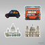Londra Sticker Seti</span>