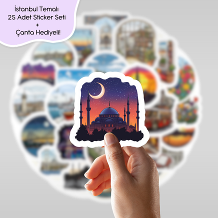 İstanbul Sticker Seti