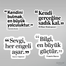 Edebi Sözler Sticker Seti</span>