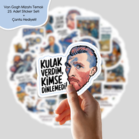 Van Gogh Mizahı Sticker Seti