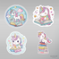 Unicorn ve Edebiyat Sticker Seti</span>