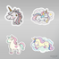 Unicorn Rüyası Sticker Seti </span>