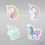 Unicorn Rüyası Sticker Seti </span>