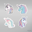 Unicorn Rüyası Sticker Seti </span>