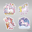 Unicorn Bahçesi Sticker Seti</span>