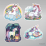Unicorn Bahçesi Sticker Seti</span>