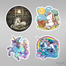 Unicorn Bahçesi Sticker Seti</span>