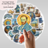 Van Gogh Sticker Seti
