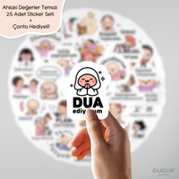 Ahlaki Değerler Sticker Seti