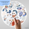 Van Gogh Portreler Sticker Seti