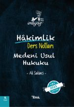 İmtiyaz Medeni Usul Hukuku Hakimlik Ders Notları