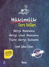 İmtiyaz Vergi Hukuku Vergi Usul Hukuku T&uuml;rk Vergi Sistemi Hakimlik Ders Notları