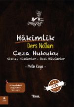 İmtiyaz Ceza Hukuku Genel Hükümler- Özel Hükümler Hakimlik Ders Notları