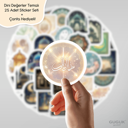 Dini Değerler Sticker Seti 