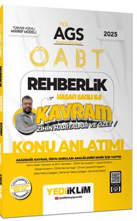 2025 MEB AGS ÖABT Rehberlik Hasan Sanlı ile Kavram Zihin Haritaları ve Özet Konu Anlatımı