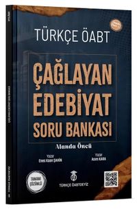 ÖABT Türkçe Öğretmenliği Çağlayan Edebiyat Soru Bankası Çözümlü 