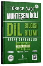 ÖABT Türkçe Dil Bilgisi-Dil Bilimi Muhteşem İkili Branş Denemeleri 