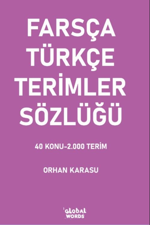Farsça-Türkçe Terimler Sözlüğü