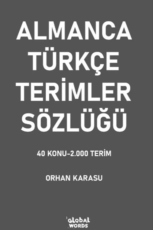 Almanca-Türkçe Terimler Sözlüğü